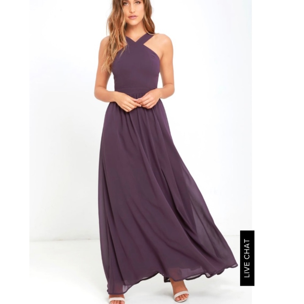 Lulus Air of Romance maxi dress